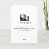 ジャムル休暇 カード (裏面)