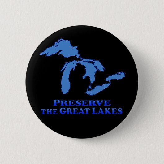 ジャム五大湖-円形ボタン 缶バッジ (正面)