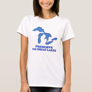 ジャム五大湖-女性の基本的なTシャツ Tシャツ
