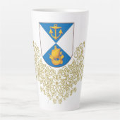 ジャム付きラージレイトマグ？ソンファミリーデザイン カフェラテマグ (正面)