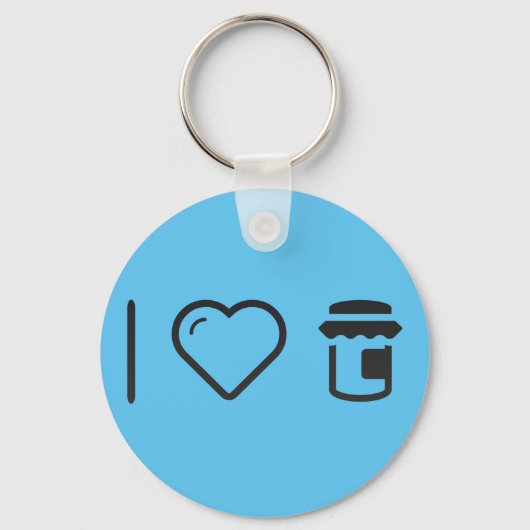 ジャム大好き キーホルダー (正面)