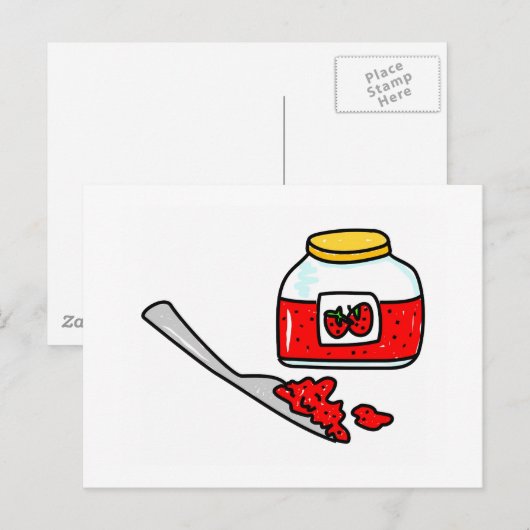 ジャム ポストカード (正面/裏面)