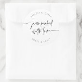 ジャムJARラベル結婚式の引き出物製品シールG400 ラウンドシール (バッグ)