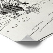 ジャメスタウンに若い女性が到着する ポスター (角)