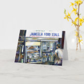 ジャメーラスのシンガポール·グリーティング·カード カード (黄色い花)