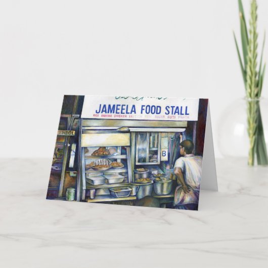 ジャメーラスのシンガポール·グリーティング·カード カード (正面)
