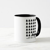 ジャラジャラと音を立てる |クリスマス マグカップ (正面右)