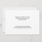 ジャラジャラ鳴り響く 招待状 (裏面)