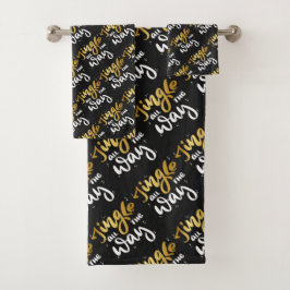 ジャラジャラ鳴る バスタオルセット