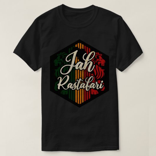 ジャラスタファリシールド Tシャツ (デザイン正面)