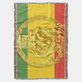 ジャラスタファリライオンオブユダブランケット スローブランケット (正面縦)