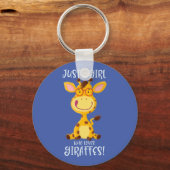 ジャラフィーを愛する女の子だ！ キーホルダー (正面)