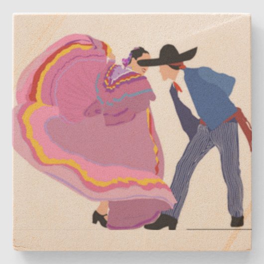 「ジャラベタペオ」 ストーンコースター (正面)