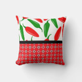 ジャラペカラフルニョピーパーズアンドバンダナプリント クッション (正面)