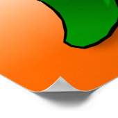 ジャラペノチリペッパー帆布 ポスター (角)