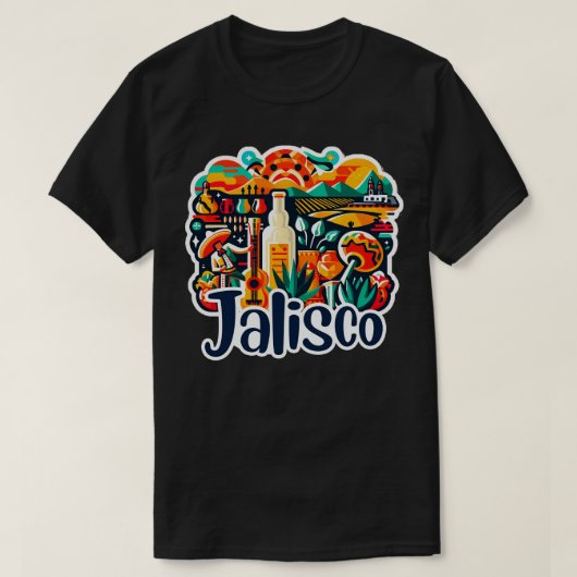 ジャリスコ3 Tシャツ (デザイン正面)