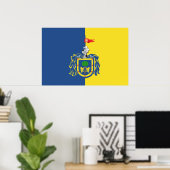 ジャリスコ（ローカル）、メキシコ国旗 ポスター (ホームオフィス)