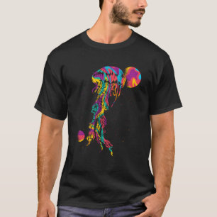 ジャリーフィッシュ海の生き物水中の海のゼリー Tシャツ