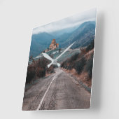 ジャリ修道院グルジア スクエア壁時計 (傾斜)