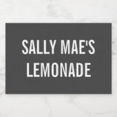 ジャルカスタムグラス フードラベル (シングルラベル)