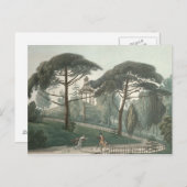 ジャルダンの迷路やベルヴェデーレ ポストカード (正面/裏面)