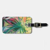 ジャルダンアブストラクトI ラゲッジタグ (正面横)