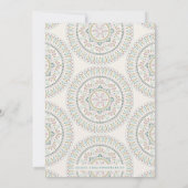 ジャルダンダラセーブ日付カード – ターコイズ セーブザデート (裏面)