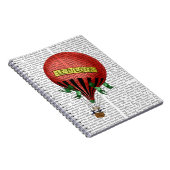 ジャルダンデチュイルリーホットエアバルーン ノートブック (右側)