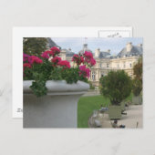 ジャルダンデュルクセンブルク ポストカード (正面/裏面)