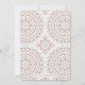 ジャルダンマンダラ結婚式招待状オーキッド 招待状 (裏面)