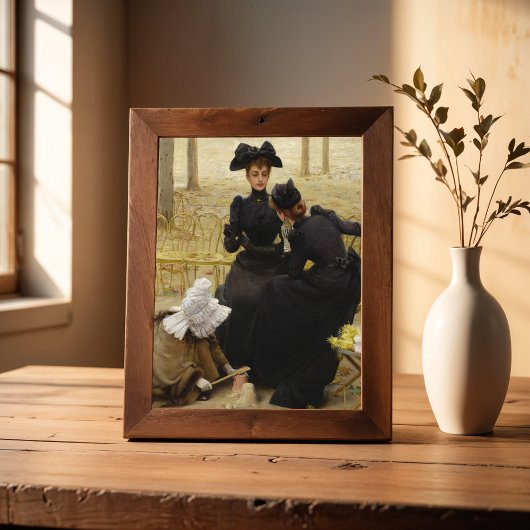 ジャルダン・デュ・ルクセンブルクでの会話 ポスター