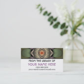 ジャルディネレパーソナライズされたメディアカード 名刺 (スタンド正面)