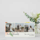 ジャルディン・ド・フルール 結婚式写真 感謝カード (スタンド正面)