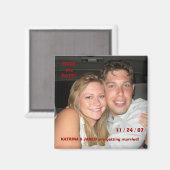 ジャレッ救カトリナ、日付！、11 / 24 / 07、KAT... マグネット (正面/裏面)