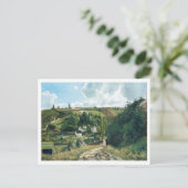 ジャレヒル、ポントワーズ(1867)by Camille Pissarro ポストカード (スタンド正面)