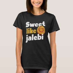 ジャレビのように甘いインド Tシャツ
