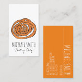 ジャレビサウスアジアインディアンミタイ甘いスナックフード 名刺 (正面/裏面)