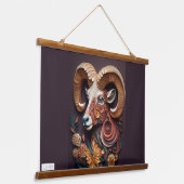 ジャロぶら下がったスのタペストリー 吊り下げ型タペストリー (傾斜あり)