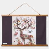 ジャロぶら下がったスのタペストリー 吊り下げ型タペストリー (正面)