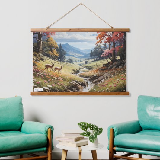 ジャロス 吊り下げ型タペストリー (リビング)