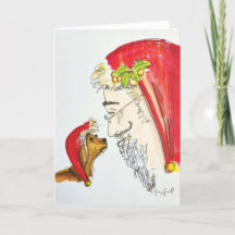 ジャワとサンタ – ホリデーカード