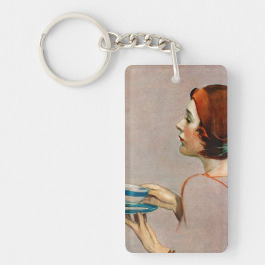 ジャワのコップ キーホルダー (正面)