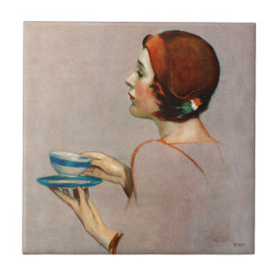 ジャワのコップ タイル