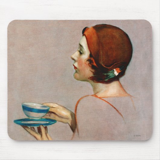 ジャワのコップ マウスパッド (正面)