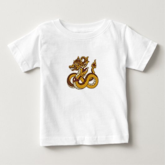 ジャワのドラゴン ベビーTシャツ (正面)