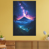 ジャワの空の王冠 キャンバスプリント (インサイチュ (リビング))