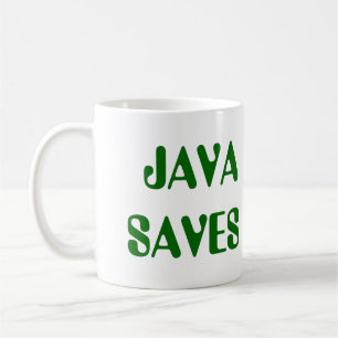ジャワはマグを救います コーヒーマグカップ