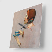 ジャワカップ スクエア壁時計 (傾斜)