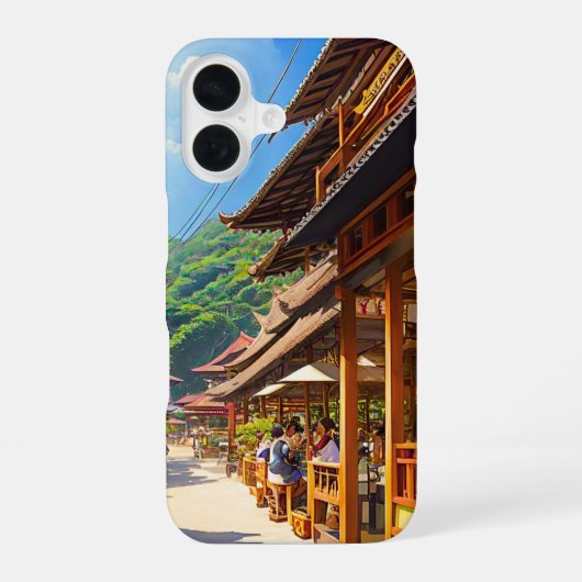 ジャワコーヒーハウス iPhone 16ケース (裏面)
