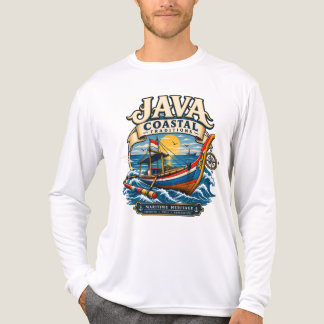 ジャワ島の沿岸伝統 トライブレンドTシャツ
